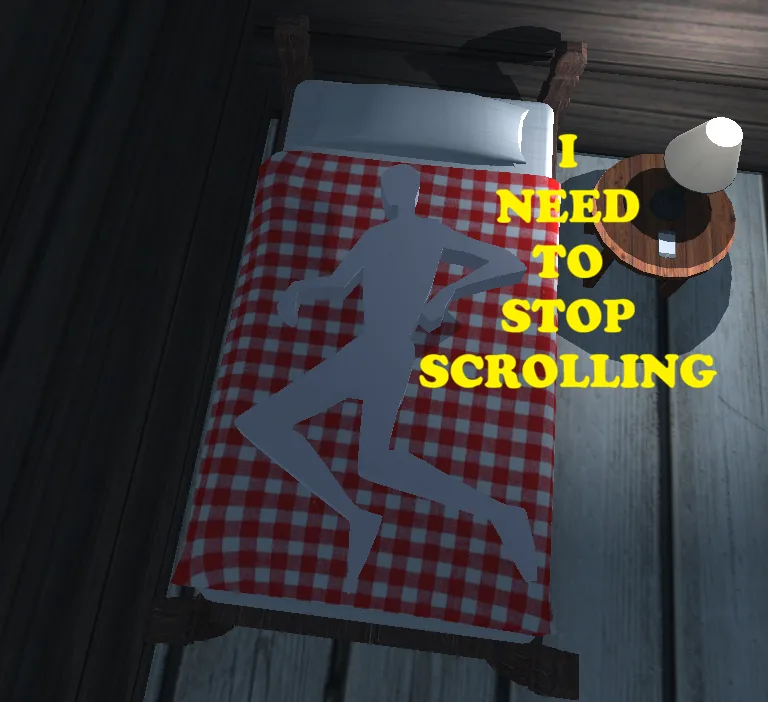 GET THE CAT A SCRATCHING POST: HOW I STOPPED SCROLLING (DEMO) cover image