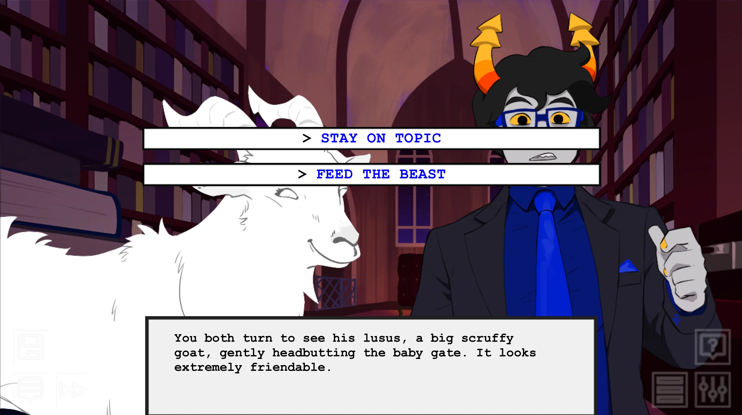 Hiveswap Friendsim official gameplay image 3
