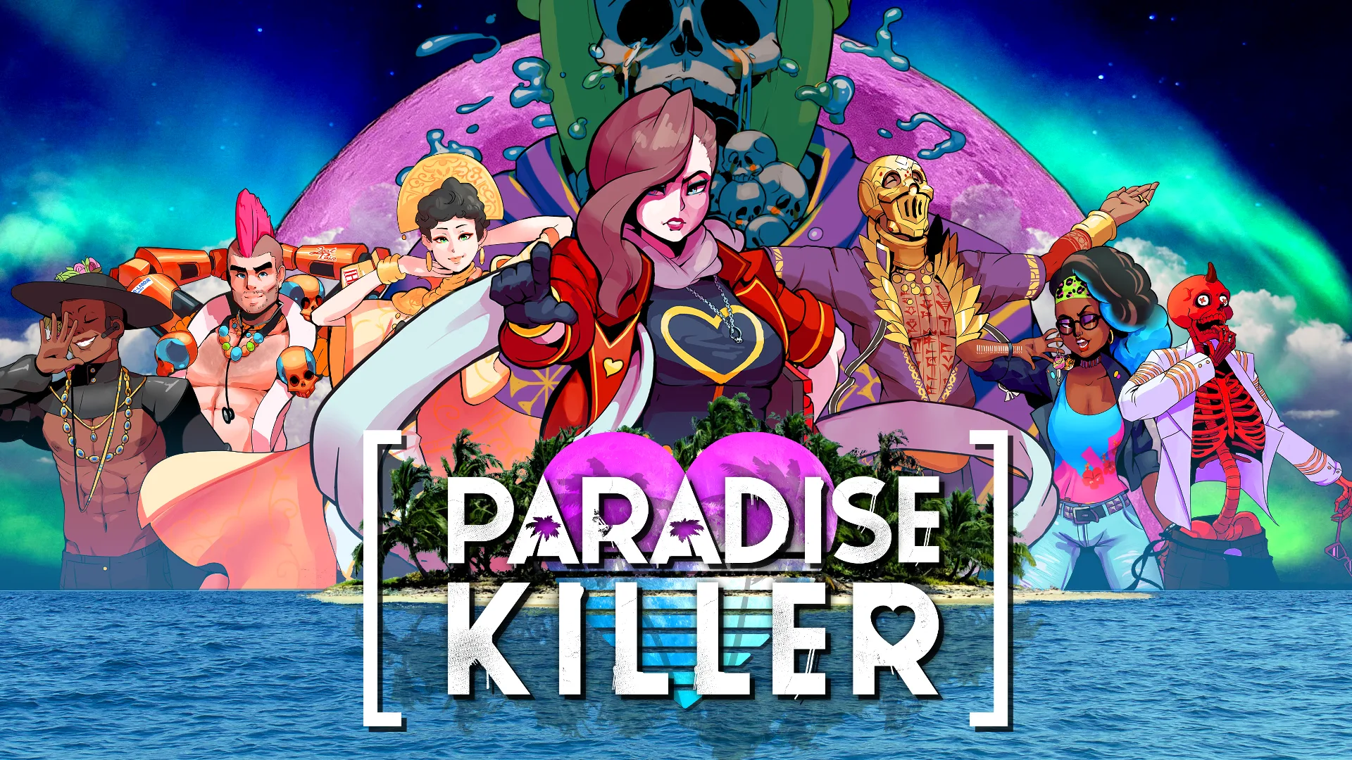 Paradise Killer official gameplay image 1